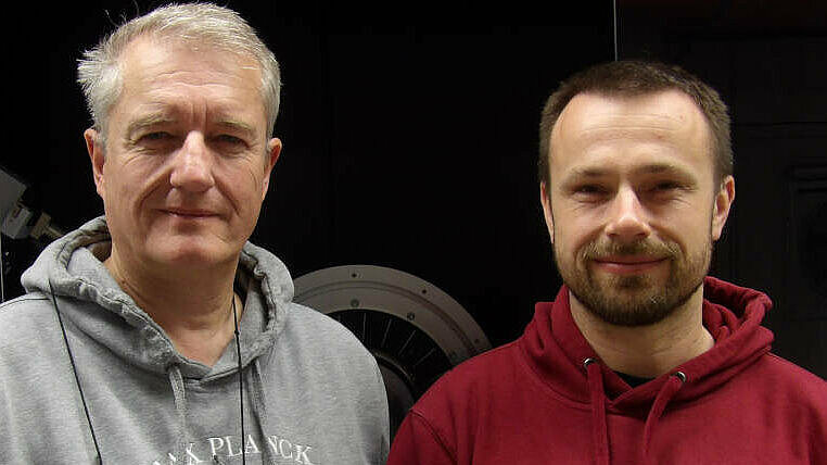 Photo Prof. Dr. Robert Dinnebier & Dr. Sebastian Bette